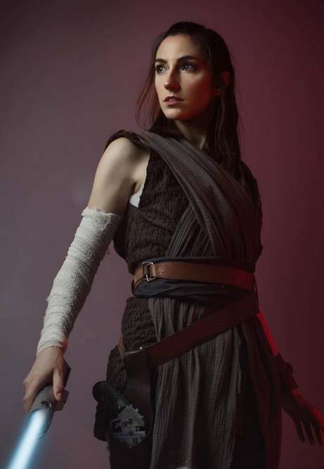 rey cosplay suit black edition